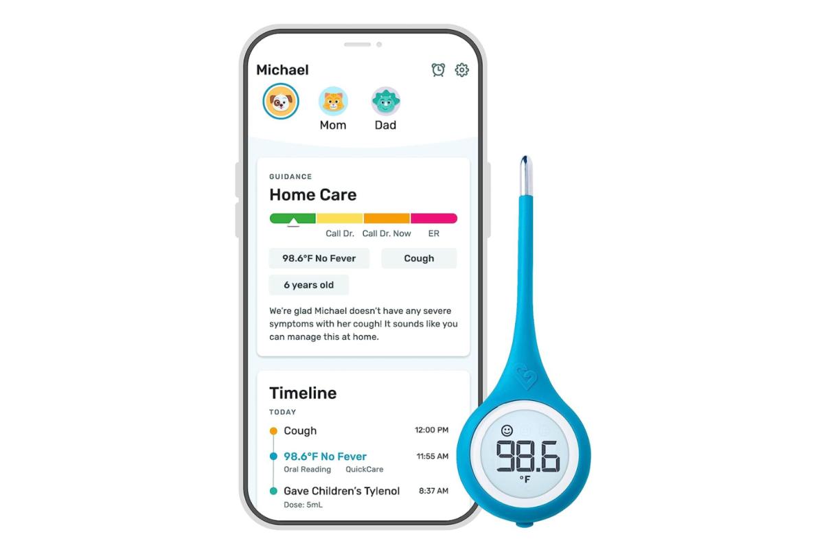 Kinsa QuickCare Smart Digital Thermometer